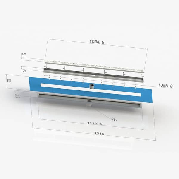 Bay Linear Drain 2 in 1