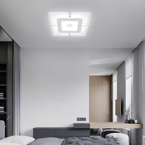 CLORE + Relux All-in-one【White】 Metalux 2 ft. 2100 Lumens Integrated LED Dimmable White Wraparound
