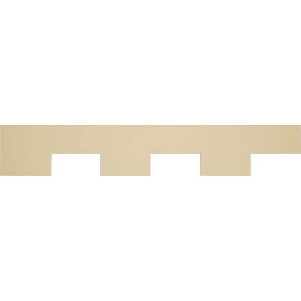 1 in. D x 7 in. W x 42 in. L Primed Polyurethane Panel Moulding