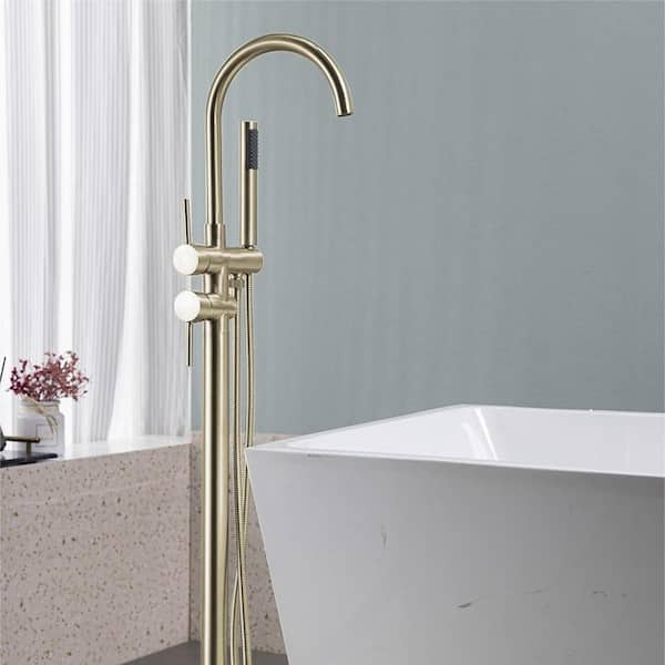 Single Handle Brass Bath Tubs and Luxury Graphite Shower Caddy