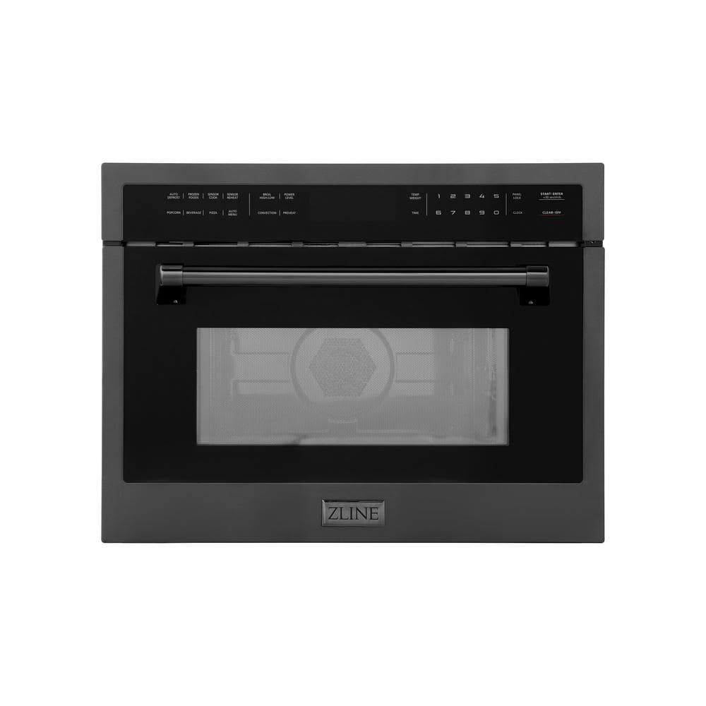 ZLINE Kitchen and Bath 24 in. 1000-Watt Built-In Microwave Oven in