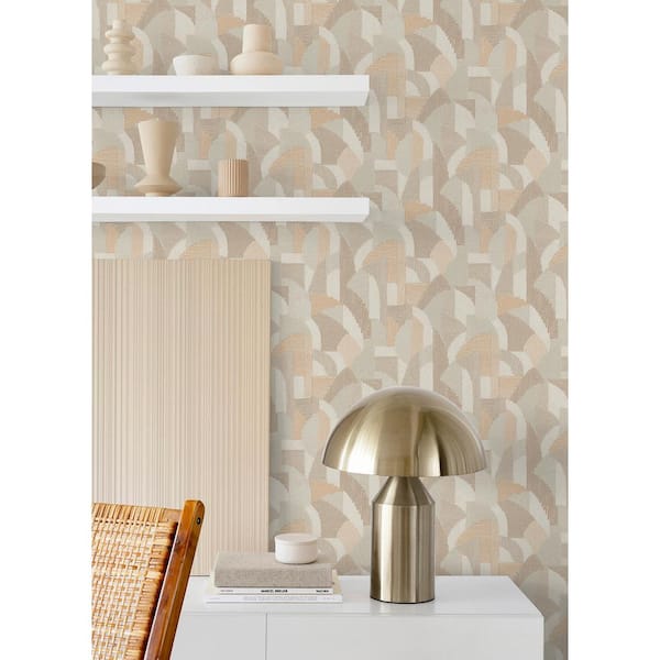 216 in. x 20.5 in. Pink Macario Peel and Stick Wallpaper