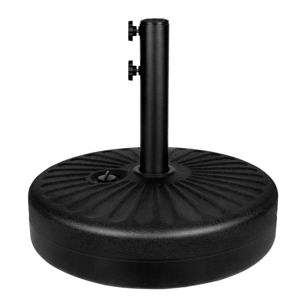 Angel Sar 50 Ibs. Patio Umbrella Base with Steel Umbrella Stand, 20in ...