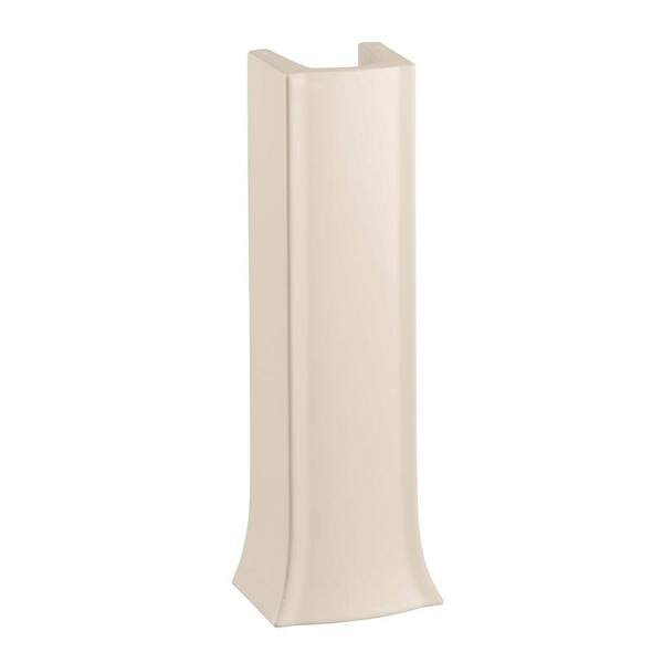 KOHLER Archer Vitreous China Pedestal in Almond