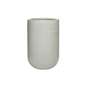 Pottery Pots 13.78 in. W+ 21.65 in. H Light Grey Indoor/Outdoor Ficon Stone Cody High Planter