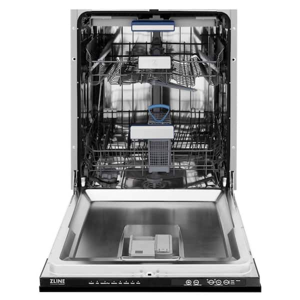 Autograph Edition 24 in. Top Control 8-Cycle Tall Tub Dishwasher w/ 3rd Rack in Black Stainless Steel & Champagne Bronze