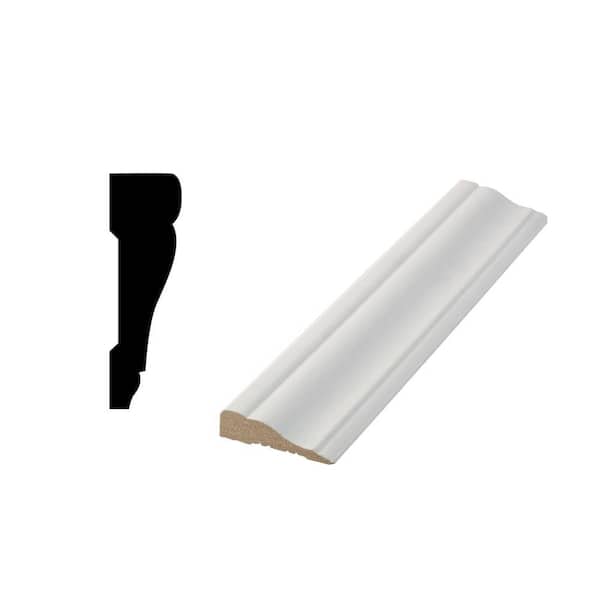 Woodgrain Millwork LWM 444 9/16 in. x 3-1/4 in. Medium Density Fiberboard Casing