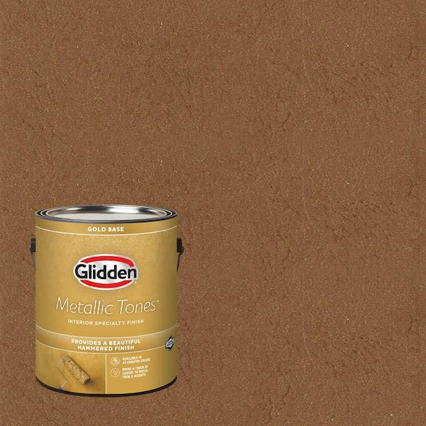1 gal. MTL140 Bronzed Caramel Metallic Interior Specialty Finish Paint