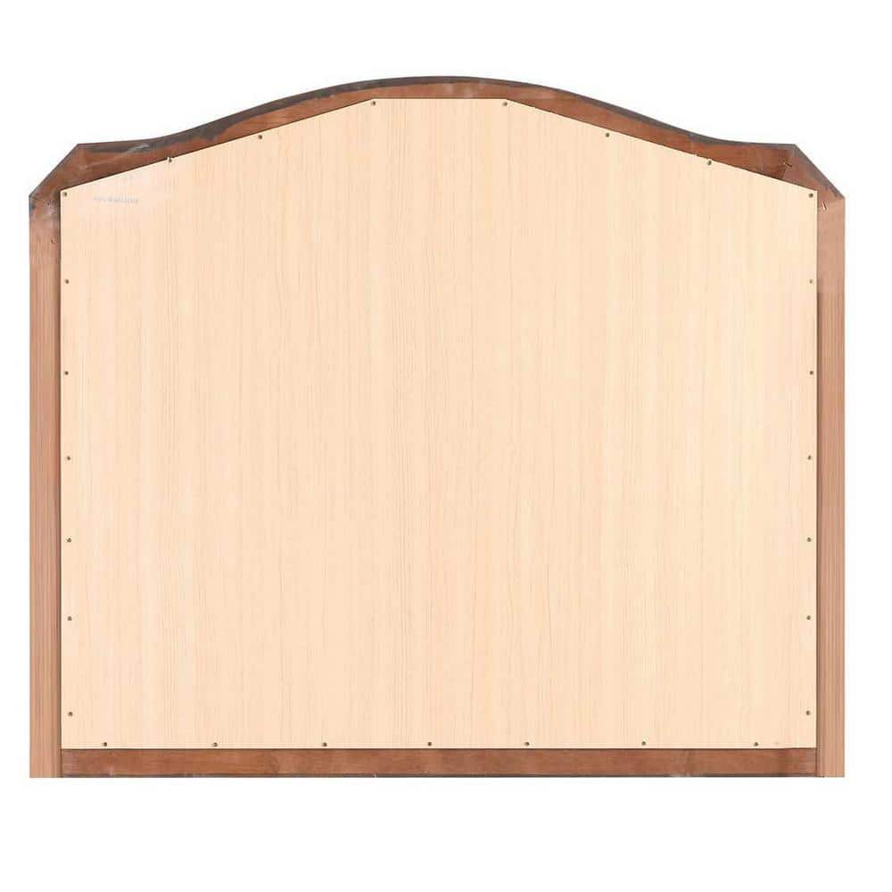 Triton 42" x 36" Arch Wood Framed Dresser Mirror
