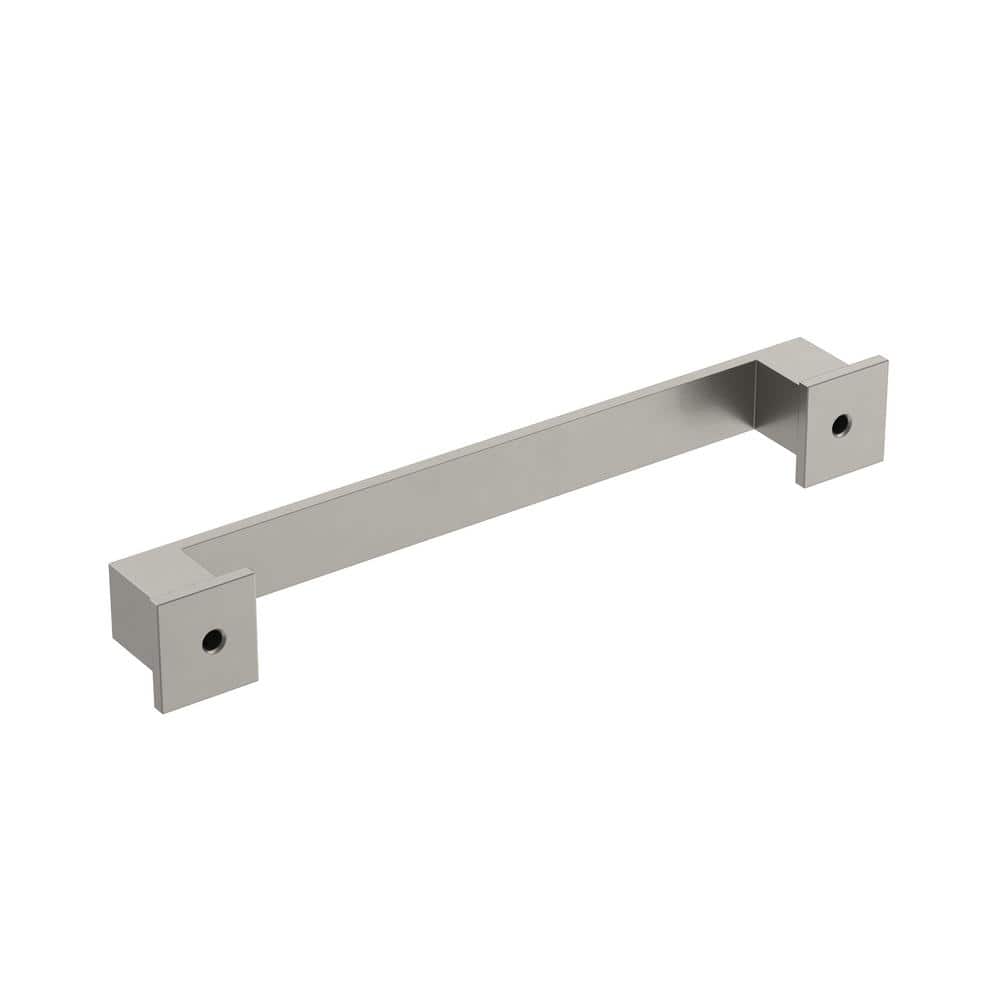 5-1/16 inch Satin Nickel Brushed Bar Cabinet Pull