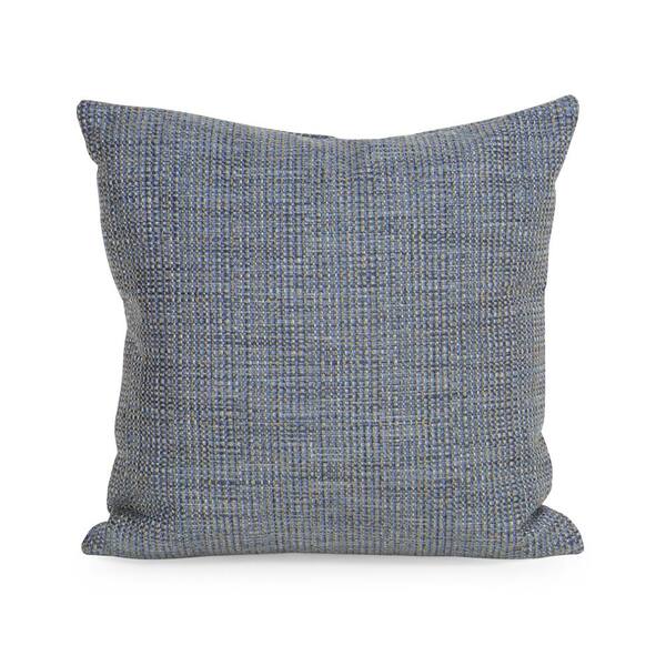 The Howard Elliott Collection Coco Blues Solid Polyester 5 in. x 16 in. Throw Pillow