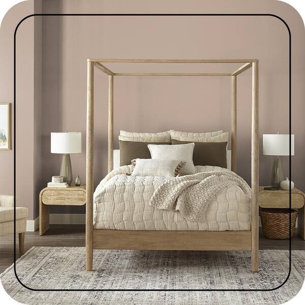 BEHR MARQUEE 1 qt. #N190-4 Rugged Tan One-Coat Hide Eggshell