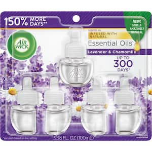 0.67 oz. Lavender and Chamomile Automatic Air Freshener Oil Plug-In Refill (5-Refills)