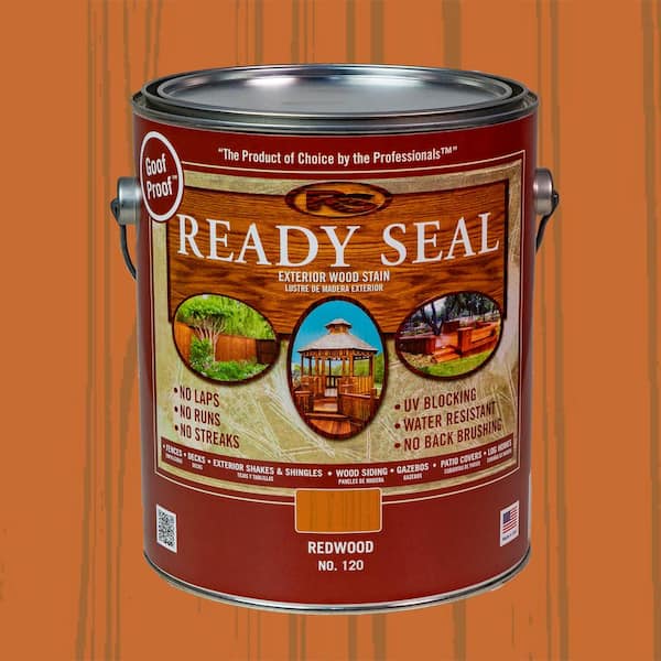 Ready Seal 1 gal. Redwood Exterior Wood Stain and Sealer