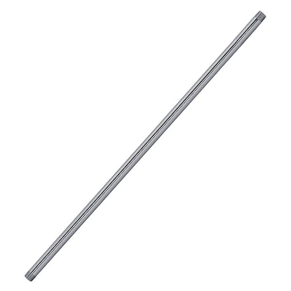 1/2 in. x 24 in. Brass Pipe Nipple in Polished Chrome