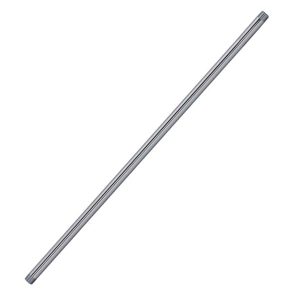 1/2 in. x 24 in. Brass Pipe Nipple in Polished Chrome price history on PriceWatchPro