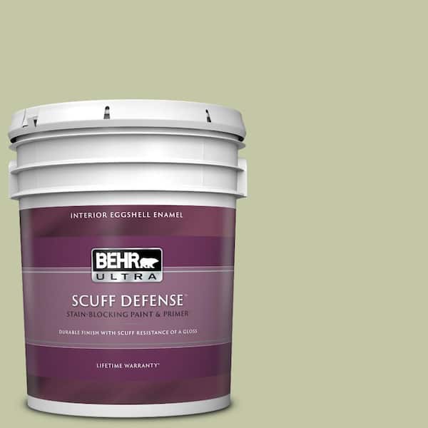 BEHR ULTRA 5 gal. #410E-3 Rejuvenate Extra Durable Eggshell Enamel Interior Paint & Primer