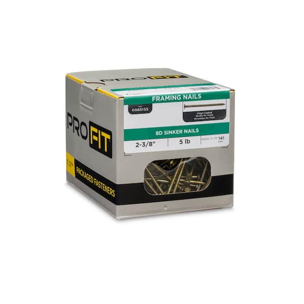 2-3/8 in. (8D) Vinyl Coated Sinker 5 lbs. (705-Count)