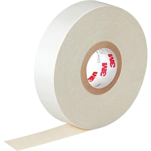 27 1 in. x 60 yds. 7 Mil White Glass Cloth Electrical Tape (3-Pack)