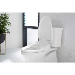 Purewash E820 Electric Bidet Seat for Elongated Toilets in White