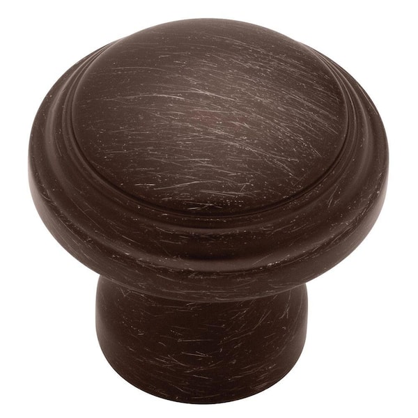 Liberty Liberty Domed Raised Panel 1-1/4 in. (32 mm) Venetian Bronze Cabinet Knob