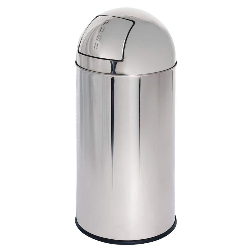 Umbra 35 in. Venti 16 Gal Swing Top Kitchen Trash Can, Large - Pewter
