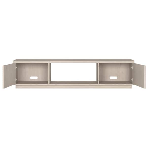 Meyer&Cross Dorian 69.63 in. Alder White TV Stand Fits TV's up to
