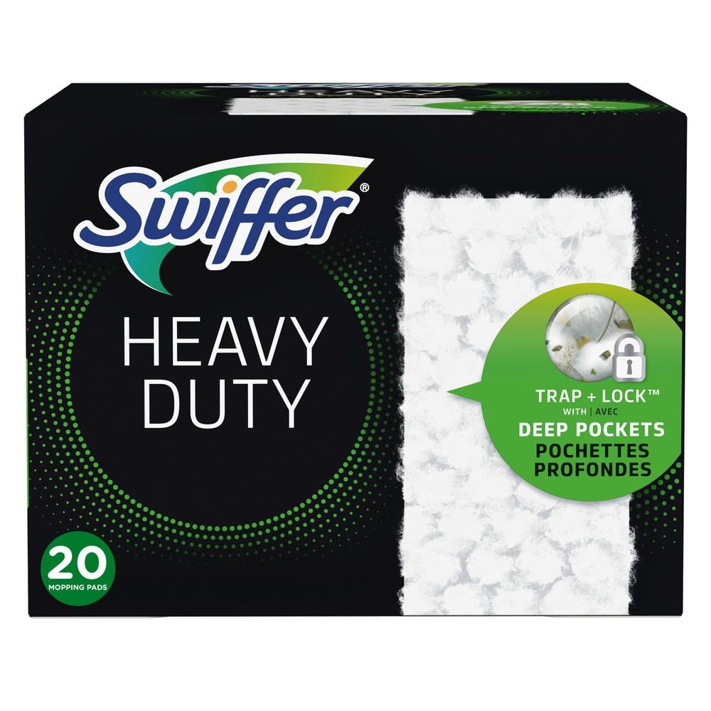 Swiffer Sweeper Heavy Duty Wet Wood Microfiber Refill (20-Pack) in