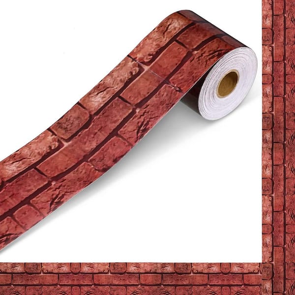 (816.00 in.L  x 0.01 W x 2.76 H) Brown Composite Edger (1-Piece/Pallet) Bulletin Board Border Straight Border Trim