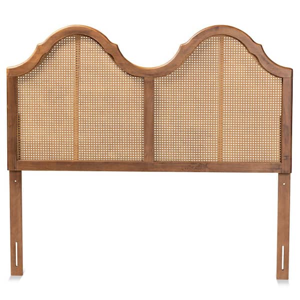 Baxton Studio Hazel Brown Queen Headboard