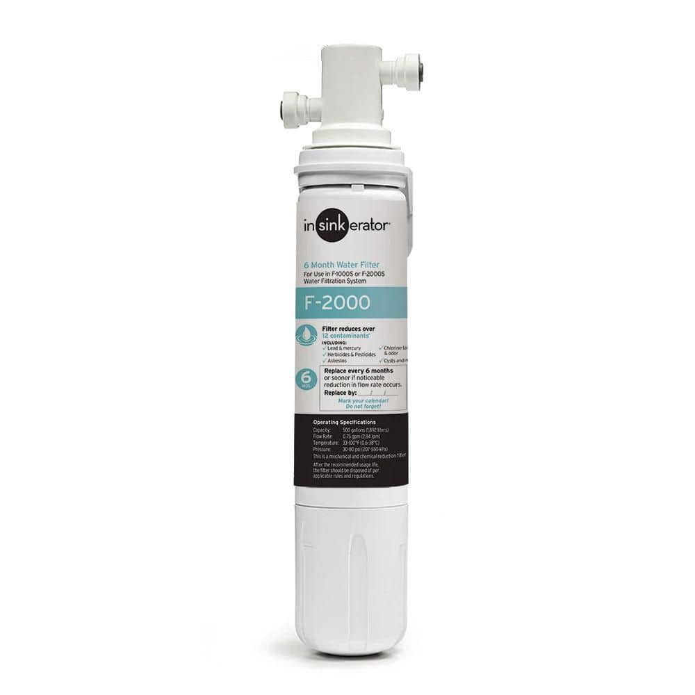 InSinkErator Instant Hot & Cold Water Dispenser 6-Month Premium Water Filtration System