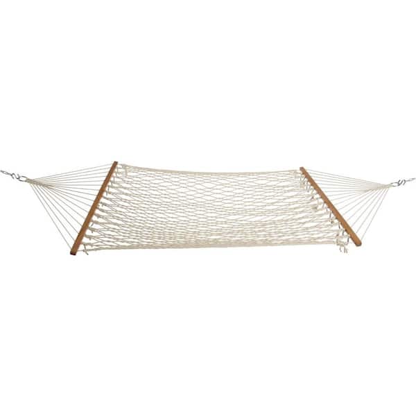 Pawleys Island 12 ft. Single Original Cotton Rope Hammock White