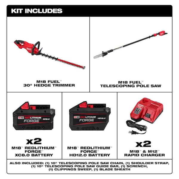 Milwaukee M18 FUEL 10 in. 18V Brushless Cordless Telescoping Pole