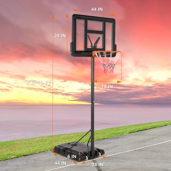 New Outdoor Portable Basketball Rack, Suitable for Children and