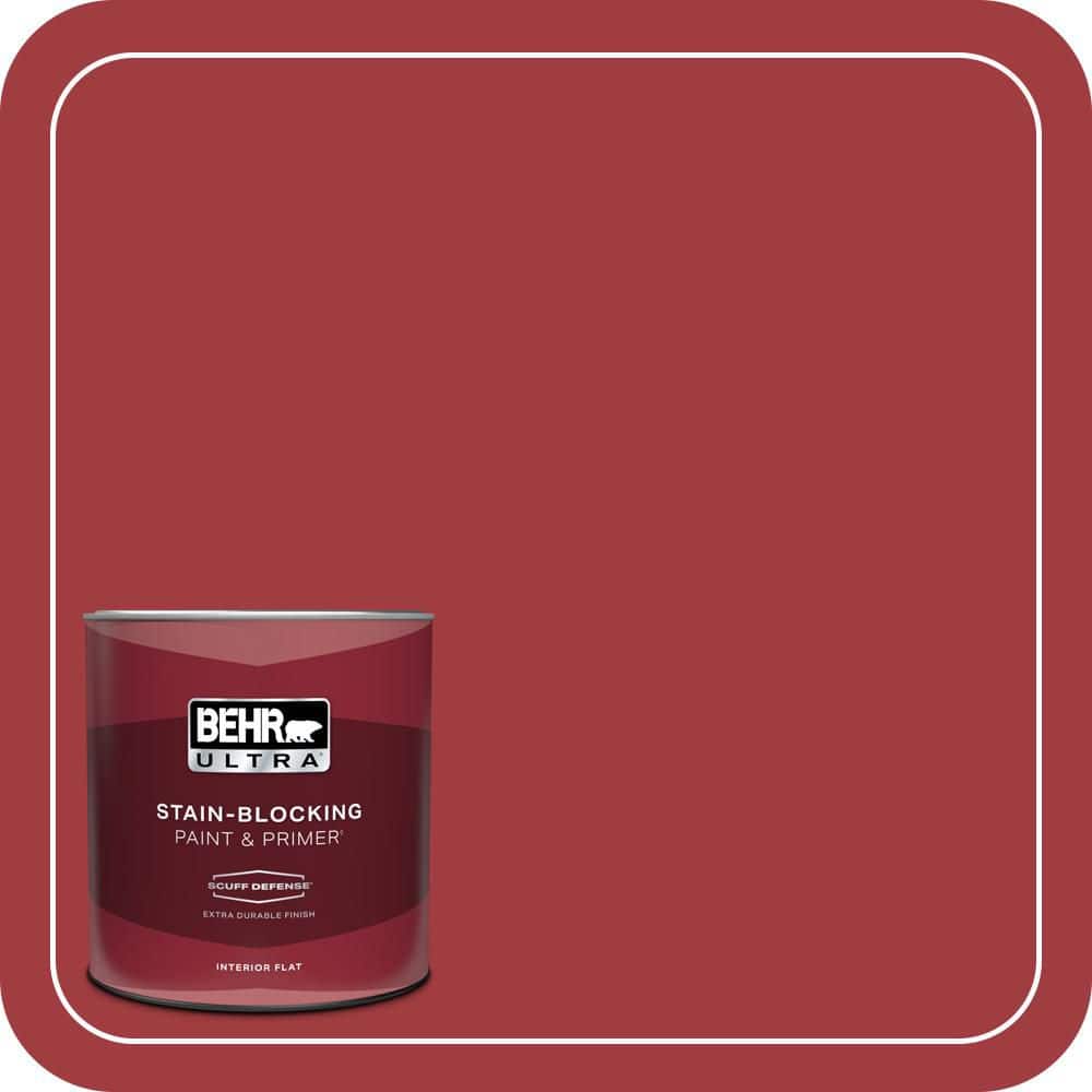 1 qt. #S-G-150 Ruby Ring Extra Durable Flat Interior Paint & Primer price history on PriceWatchPro