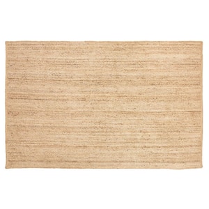 Braided Natural 6 ft. x 9 ft. Handwoven Jute Area Rug
