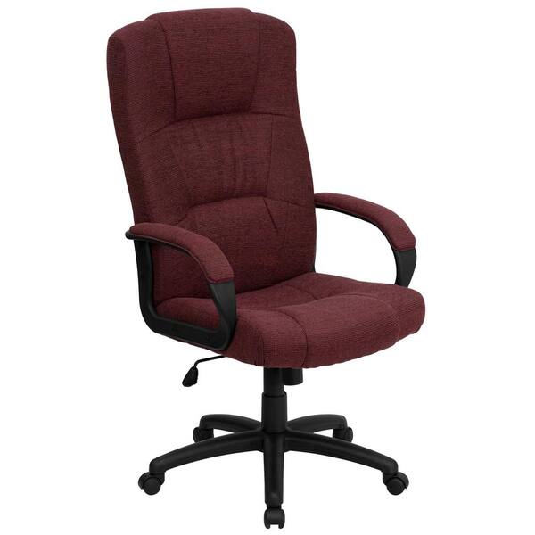 flash furniture high back fabric executive reclining swivel office chair