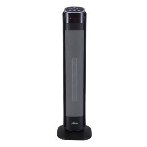 30 in. 1,500-Watt 5,118 BTUs Electric Deluxe Digital Ceramic Tower Heater with Remote Control