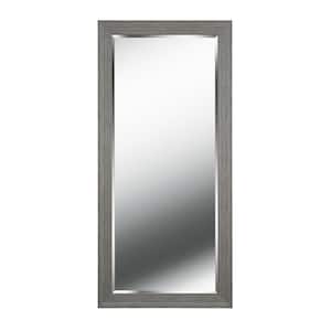 60 inch Jones 65.625 in. H x 29.625 in. W Tall Mirror Rectangular Gray Floor Mirror