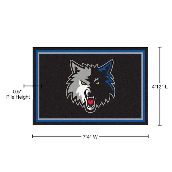 Minnesota Timberwolves flag, NBA, blue metal background, american basketball  club, HD wallpaper