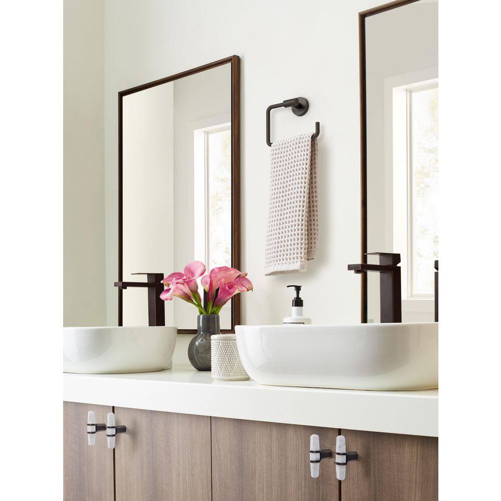 Oil-Rubbed Bronze 5" Wall-Mounted Towel Ring