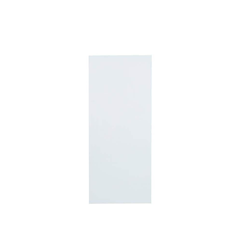 Radiance 12 in. W x 12 in. D x 36 in. H Ready to Assemble Slab Wall Kitchen Cabinet in White Gloss price history on PriceWatchPro