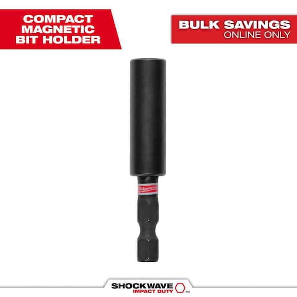 SHOCKWAVE Impact Duty Compact Magnetic Drill Bit Tip Extender/ Holder