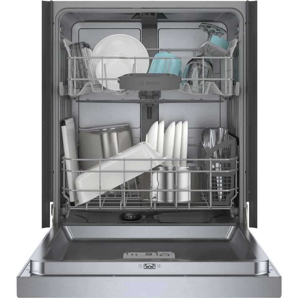 24" Stainless Steel Front Control Built-In Dishwasher