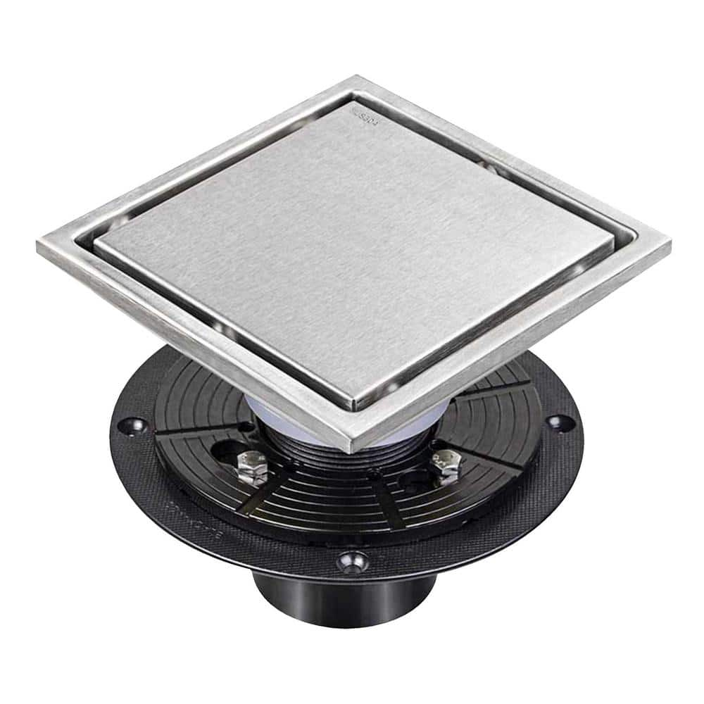 Brushed Nickel PRO Drain Cover - Sleek and Functional