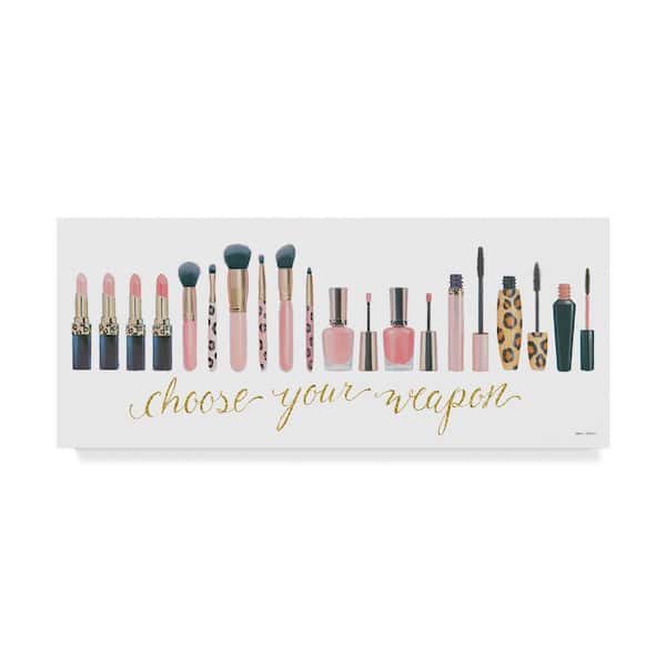 Wake Up And Make Up Ix by Marco Fabiano Wall Art 14 in. x 32 in.