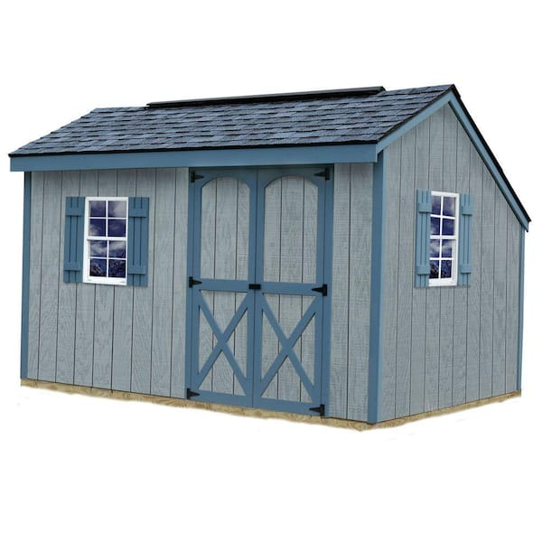 Best Barns Aspen 8 ft. x 12 ft. Wood Storage Shed Kit with Floor