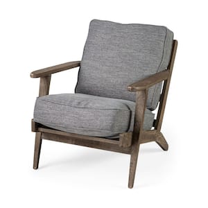 Mariana Gray Fabric Arm Chair