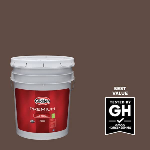 Glidden Premium 5 gal. PPG1074-7 Little Bear Eggshell Interior Latex Paint