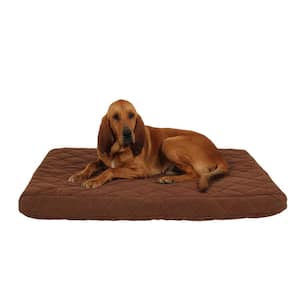 Large Protector Pad Quilted Orthopedic Jamison Pet Bed - Chocolate
